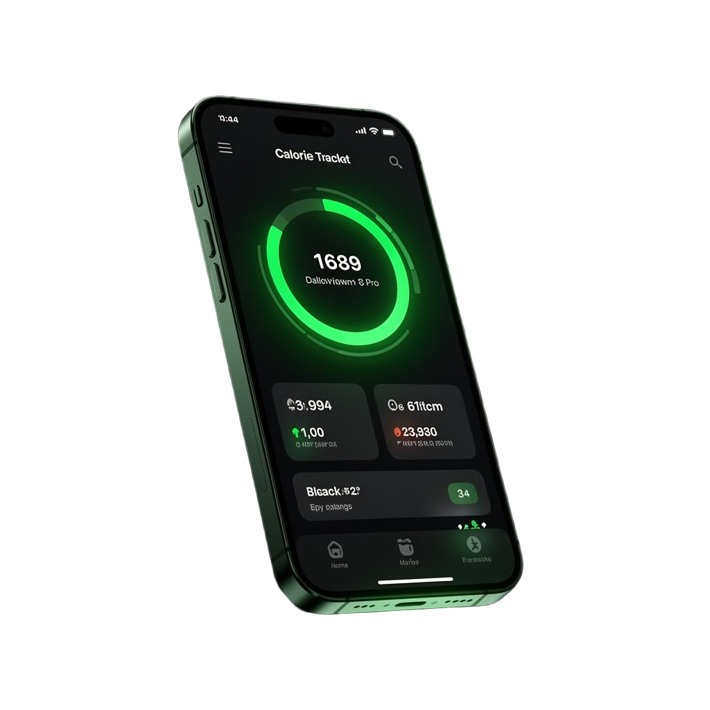 Macrofy app dashboard on iPhone